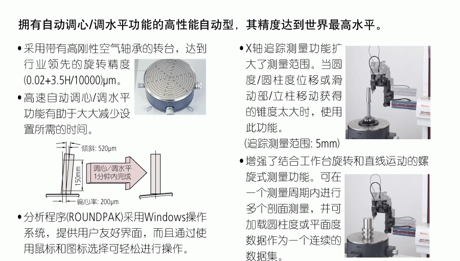 三豐圓度-圓柱度測(cè)量儀RA-H5200